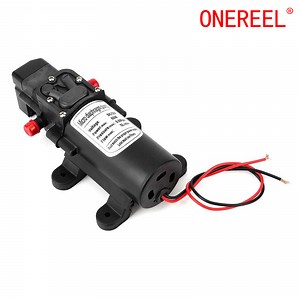 [Hot Item] 1/2" Bsp Male 12V DC 80W 330L/H Diaphragm Self-Priming Booster Water Pump