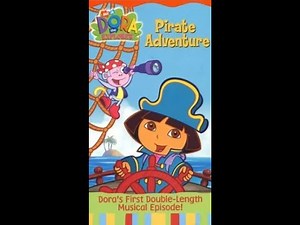 Opening to Dora the Explorer: Dora's Pirate Adventure 2004 VHS (Promotional Copy)