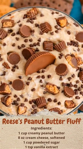 Reese’s Peanut Butter Fluff | Cakecrafted Recipes