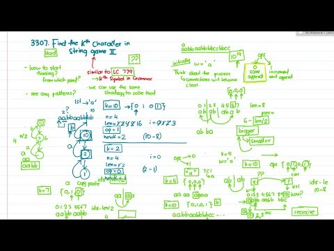 Day 684 - Practice Recursion - Leetcode 3307 - Find the Kth char in String game II