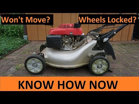 Troubleshoot Honda Self Propelled Mower Won't Propel