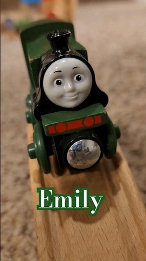 Emily's Epic Slow-Mo Crash: Flying Off the Wooden Tracks! | Thomas & Friends #toytrain
