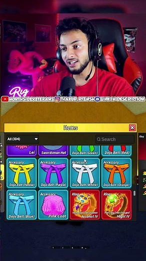 I FOUND A PLAYER WITH EVERY MYTHICAL RING IN BLOX FRUITS 😱🔥 ROBLOX
