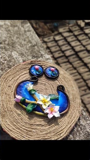 Clay jewellery #clay #clayjewelrymaking #clayart #art #creative #creativity #jewellery #handmade