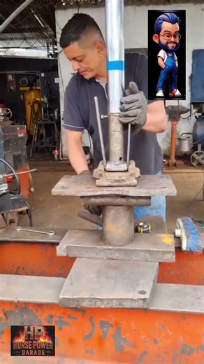 fabricate spring pack clamp #mechanic #mechanics #automotivemechanics #workshop #workshops