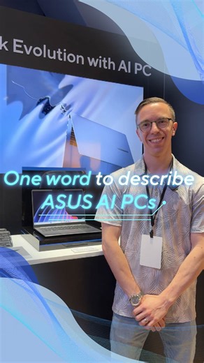 2.6K views · 30 reactions | Tech brilliance in a single word!  Dive into the minds of tech influencers at #COMPUTEX2024 as they sum up AI PCs in just one word. How would you describe this #AI era in one word? #ASUS #AlwaysIncredible #AIPC | ASUS | Facebook