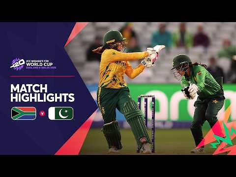 South Africa v Pakistan | Match Highlights | Women's #T20WorldCup 2026
