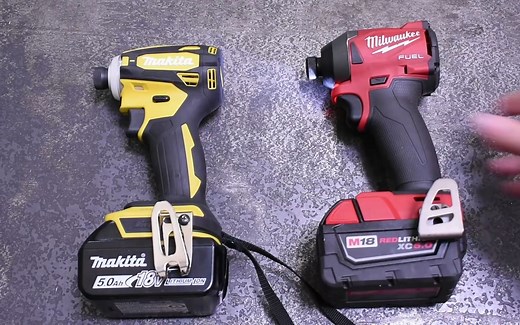 现今最hit冲击批 扭力大比拼 Makita TD172D vs Milwaukee Gen3 2853-20 vs Flex FX1371A