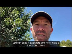 Send to OneNote from phone