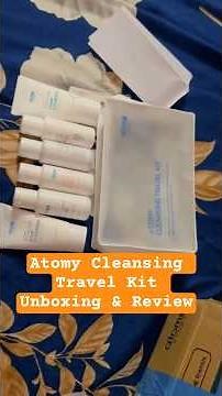 Atomy Cleansing Travel Kit Unboxing & Review | Best Travel Care Combo? #atomyproducts