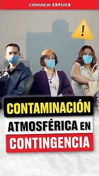 😷 Contaminación en CONTINGENCIA. ¿Qué partículas respiras y cómo te afectan? 🚗💨