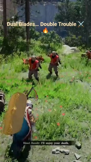 Why Use One When You Have TWO? ⚔️😈#shorts #crimson #rdr2 #gaming