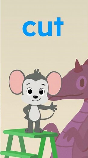 Kindergarten Sight Words: Cut | ABCmouse #learning #education #sightwordsforkids #kindergarten