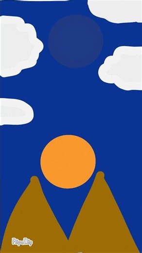 sunrise and sunset animation #animation #vidio #animated