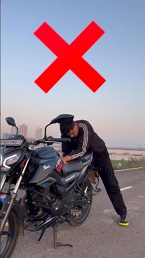 How To Start Bike Without Kick & Self 😱 #tvsraider #shorts #shortvideo #shortsfeed