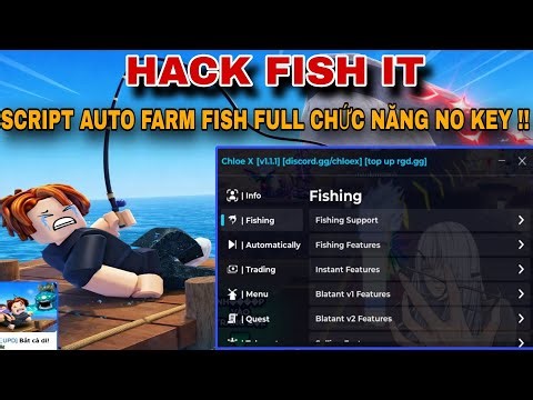 How to Hack Fish It (Catch Fish 🐟) - Auto Farm Fish Script - Full Features, No Key, No Link Acces...