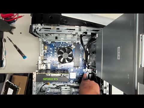 Alienware Aurora Ryzen Edition 10 R10 Disassembly RAM SSD Hard Drive Upgrade Power Supply Repair