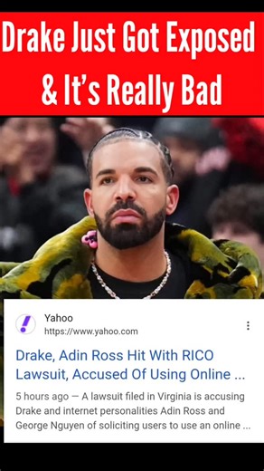 The Truth Is on Instagram: "Drake Just Got Exposed & It's Really Bad Full video available now on my YT channel The Truth is. You can find the link in my comment section #drake #kendricklamar #hiphop"