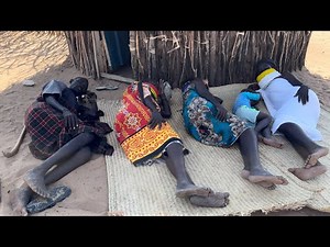 African Village Life Morning Routine of Desert Women & Cooking Breakfast
