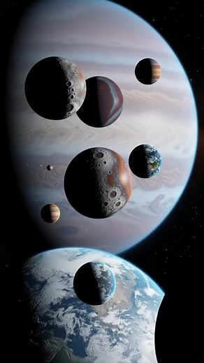 28K views · 632 reactions | different types of exoplanets: gas giants, rocky planets, icy planets. #exoplanets #reelsviral | Galactic Explorer | Facebook