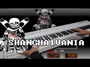 Ink!Sans Phase 3 Theme Shanghaivania Piano Cover (Undertale AU)