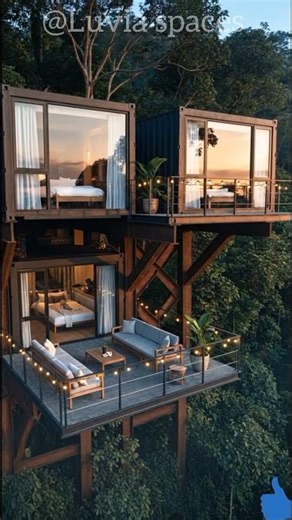 Industrial Tree-Loft: Architecture meets Nature | Full Construction