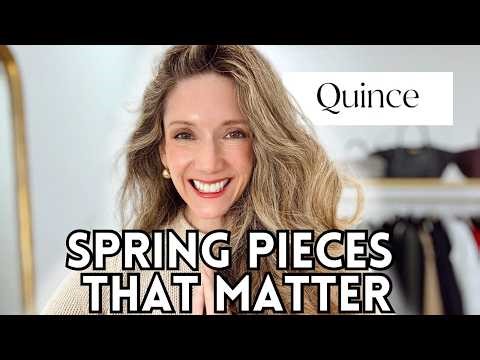 Spring To Summer Trends To Try From QUINCE! NEW IN Try-On Haul!