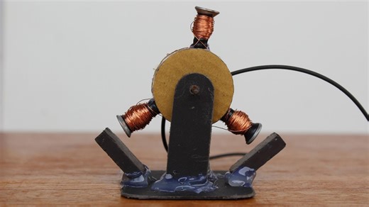 How to make a DC motor DIY