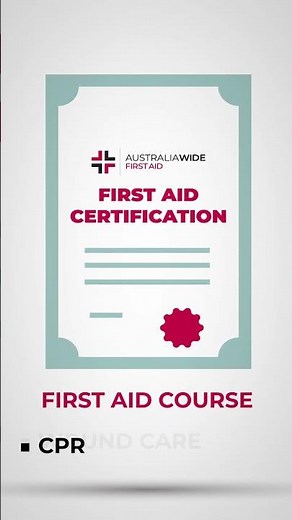 Second step to becoming a first aid trainer