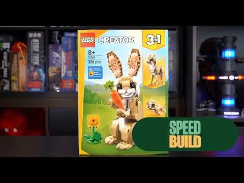 LEGO Creator Cute Bunny 31162 - Speed Build