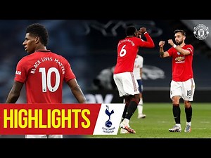 Highlights | Manchester United 1-1 Tottenham Hotspur | Fernandes strikes | Premier League 19/20