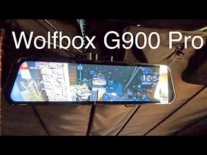 Wolfbox G900 Pro Digital Rearview Mirror Camera Install: Easy Van Life DIY Guide