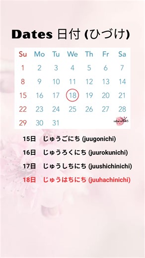 Date in Japanese 🇯🇵 | JS Nihongo Academy