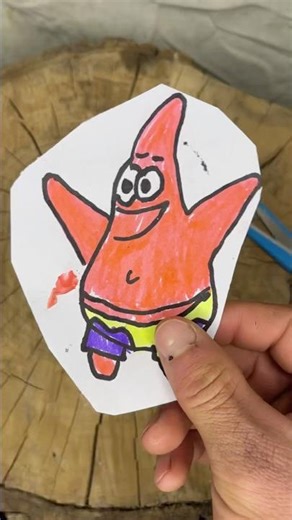 Making SpongeBob Patrick from Placticine