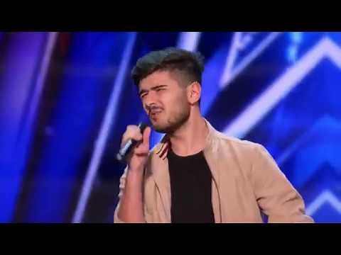 Luca di stefano sing "Let's Get It On" by Marvin Gaye. | AGT
