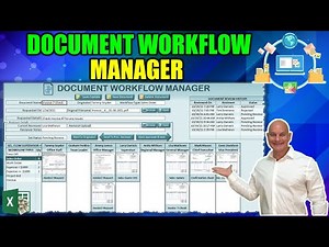 How To Create Your Own Drag & Drop Document Workflow Manager In Excel [Free Download]