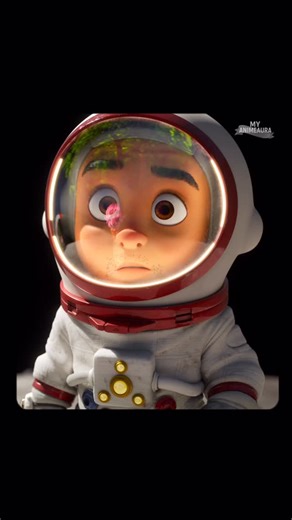 MY ANIME AURA on Instagram: "Love that brings the universe to life ❤️ This beautiful animation tells the story of a stranded astronaut and an ethereal visitor who brings color to his desolate world. It is a touching journey about finding joy, facing loss, and the power of love to heal everything around us. A reminder that love never truly leaves. 🌸🪐 #Blush #BlushMovie #Blush2021 #SkydanceAnimation #LoveStory #CosmicLove #Healing #AnimationEdit #ShortFilm #Wholesome #AppleTV"