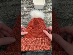 Reversible Beanie Tutorial Hat Made on 48 needle Sentro knitting machine
