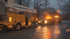 Day-long storm downs power lines and trees across the state