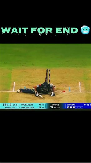 bumrah ka best Yorker out Washington Sundar clean out #indiancricketer #cricket #virlshort