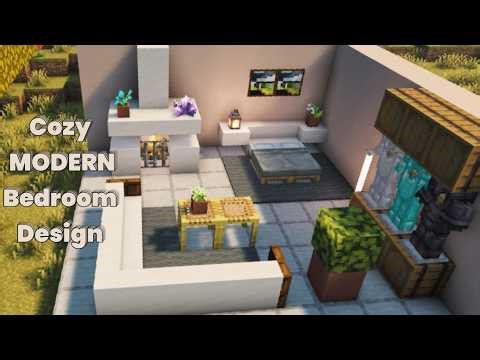 This Tiny Minecraft Bedroom is SO Cozy 😳