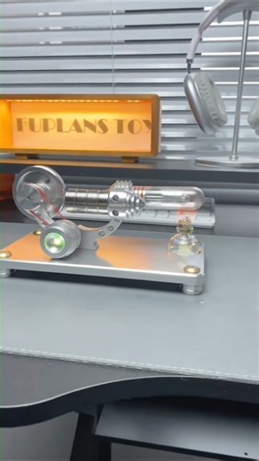 Who can resist the Stirling engine? #model #toy #engine