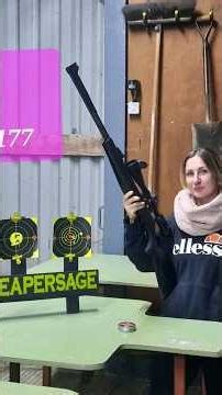 First Time Shooting Under-lever 177 #airgunshooting #pelletrifle #airgunsport #2025shorts