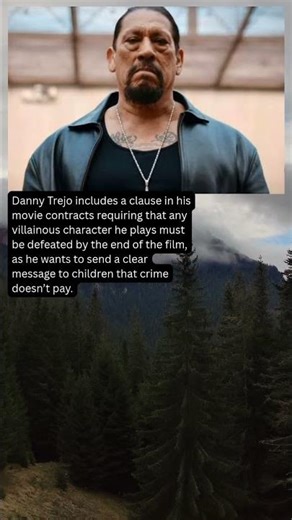 He refuses to let his character win, just so children learn the right lesson🔥 #dannytrejo #movie