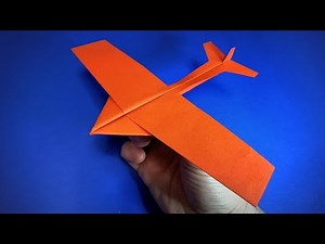 Origami Airplane | How to Make a Paper Airplanes that Fly Far | Origami Hang Glider