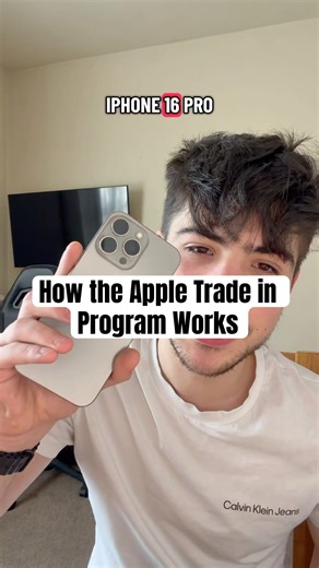 How the Apple Trade in Program Works #fyp #techtok #apple #iphone #iphone16promax