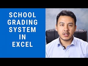 How to make School Student Grade Mark sheet using MS Excel