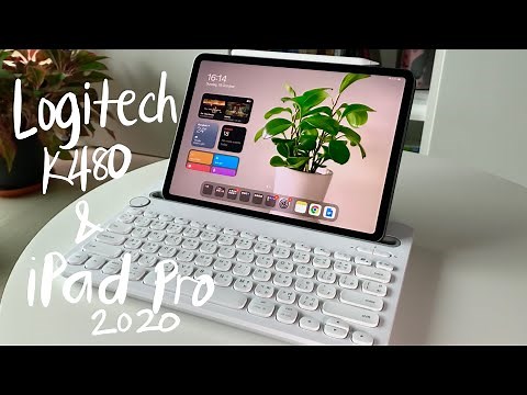 Logitech K480 on the iPad Pro 2020
