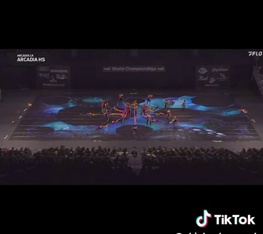 Arcadia High School's Octopus Winter Guard Performance