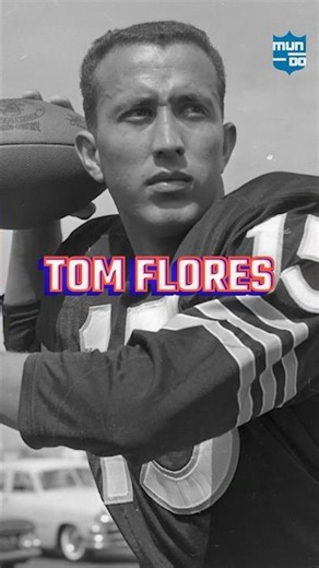 TOM FLORES, PIONERO ENTRE LOS LATINOS 🇲🇽🏈🏴‍☠